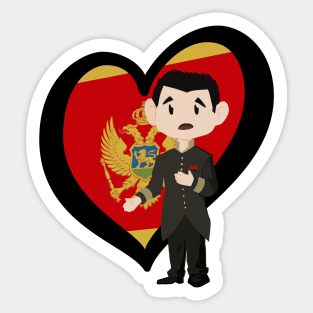 Esc Montenegro 2018 Sticker